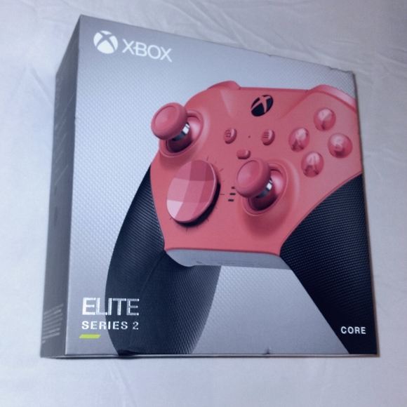 Xbox Elite Series 2 Core Red Wireless Gaming Controller - Picture 2 of 8